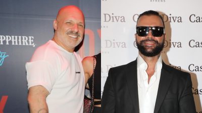 Ο Νίκος Μουτσινάς και ο Περικλής Κονδυλάτος