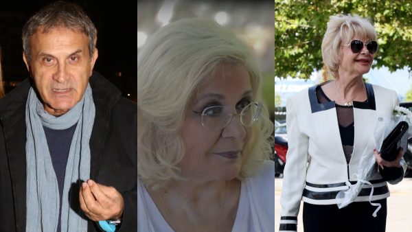 Ο Γιώργος Νταλάρας η Βέρρα Κρούσκα και η Μαρία Ιωαννίδου