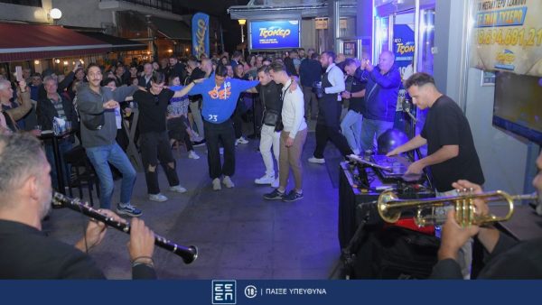 Εκατομμύρια ευχές από τους κατοίκους της Πτολεμαΐδας στον πολυεκατομμυριούχο του ΤΖΟΚΕΡ – Μεγάλη γιορτή με τα Χάλκινα της Γουμένισσας στο τυχερό κατάστημα ΟΠΑΠ