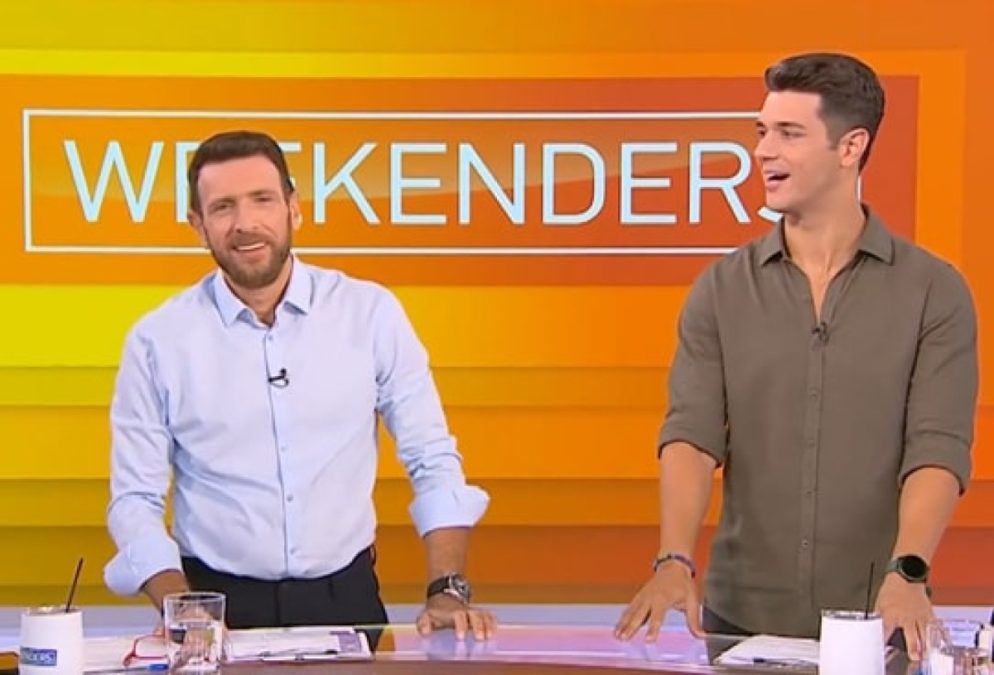 Ο Θανάσης Πάτρας και ο Δημήτρης Πανόπουλος στους Weekenders