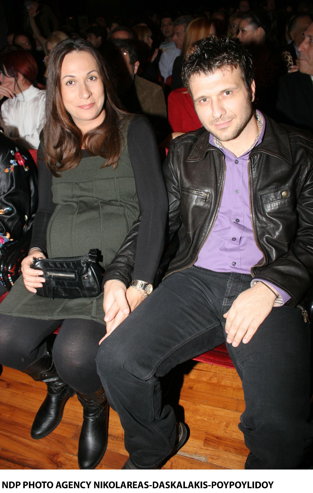 Παλιά φωτογραφία του Πλούταρχου με την γυναίκα του