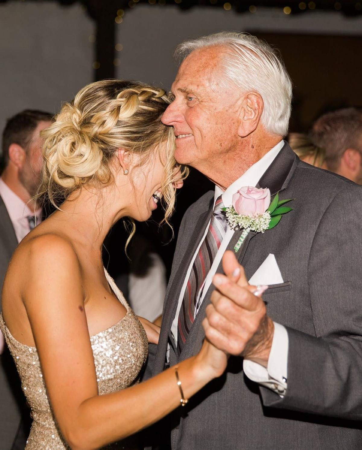 Ο Ρος Έλι στον γάμο της κόρης του.