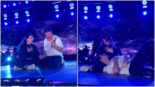 Ο Σάκης Ρουβάς σε συναυλία του