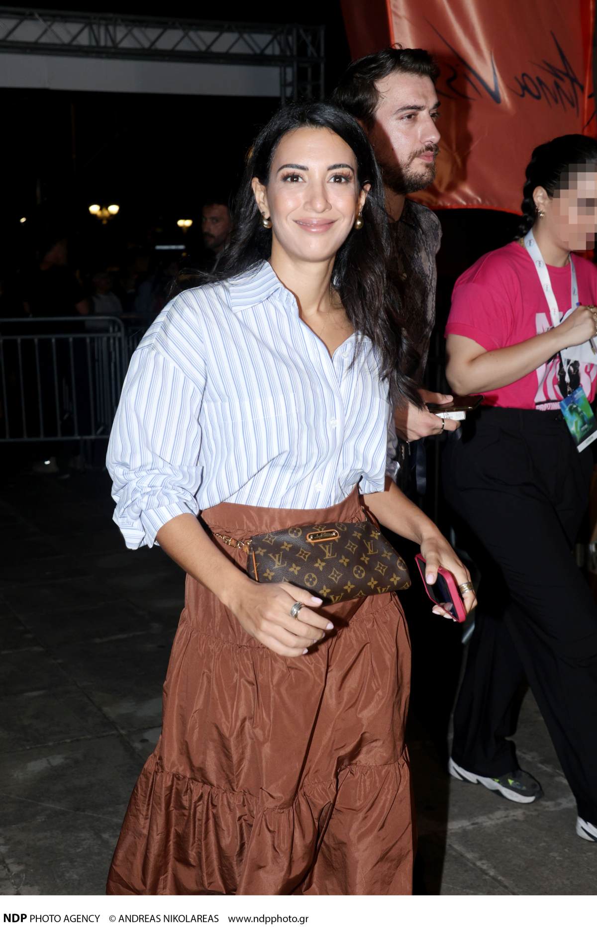 Η Ευγενία Σαμαρά σε έξοδό της