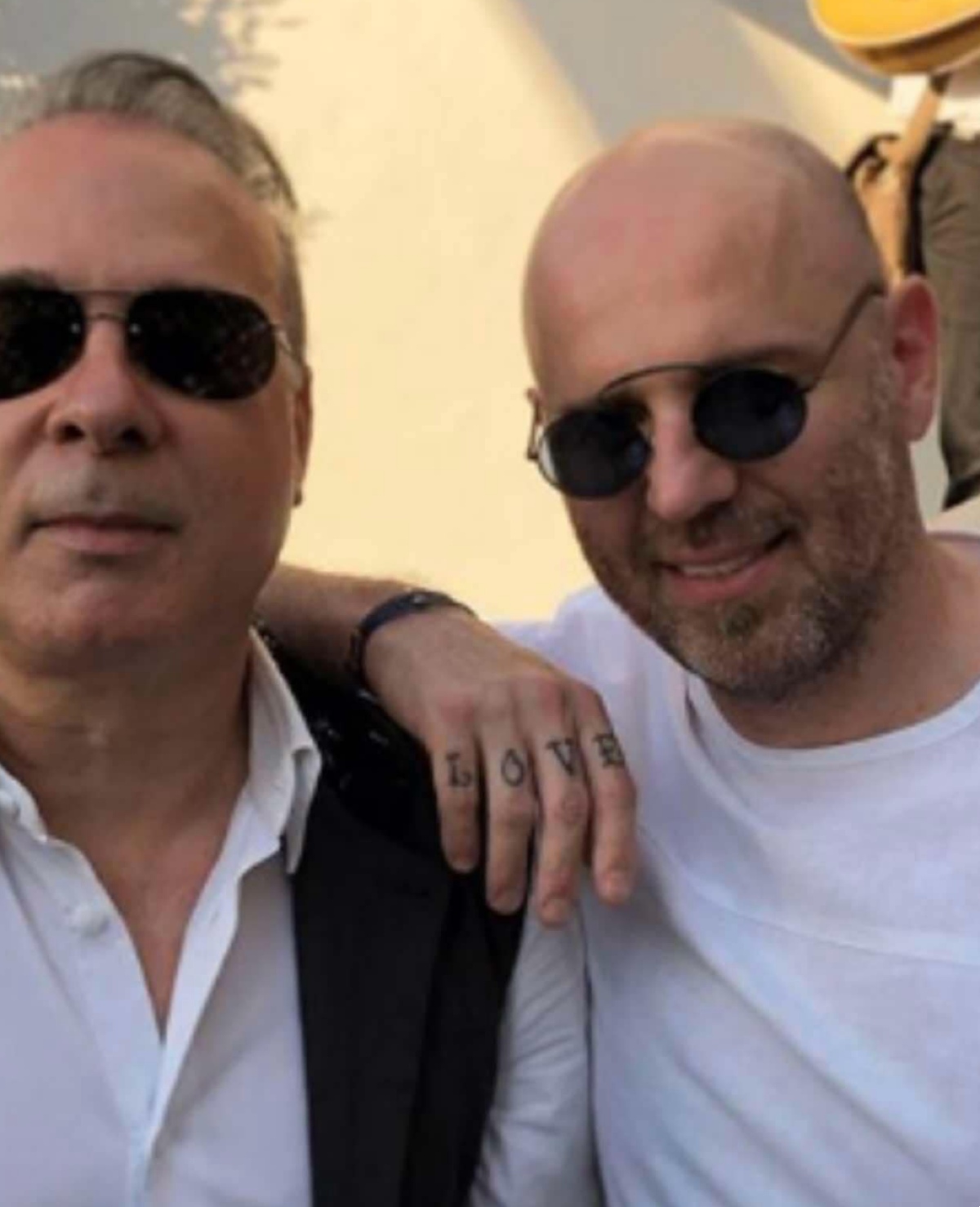 Ο Φώτης Σεργουλόπουλος και ο Βαγγέλης Γερασίμου