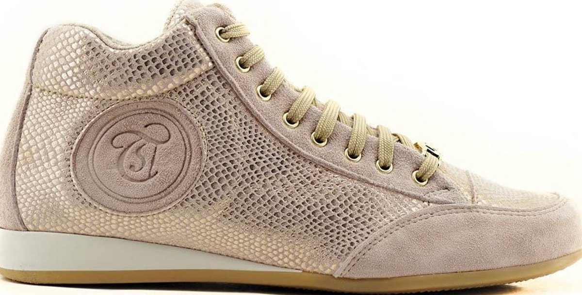 αλητικό μεταλλιζέ μποτάκι donna baretta