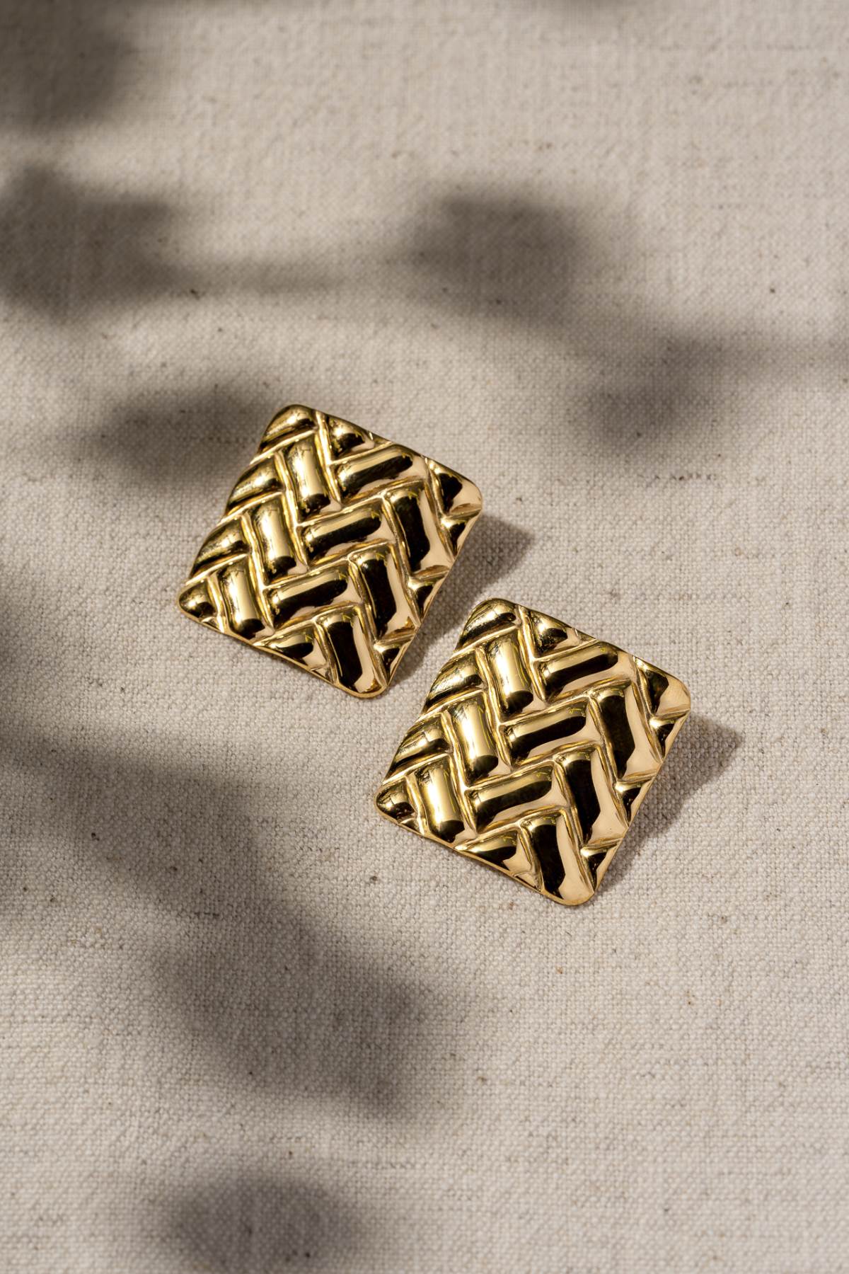 χρυσά σκουλαρίκια visetti