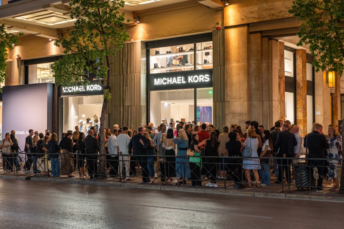 Η εκδήλωση για το νέο κατάστημα Michael Kors στη Σταδίου
