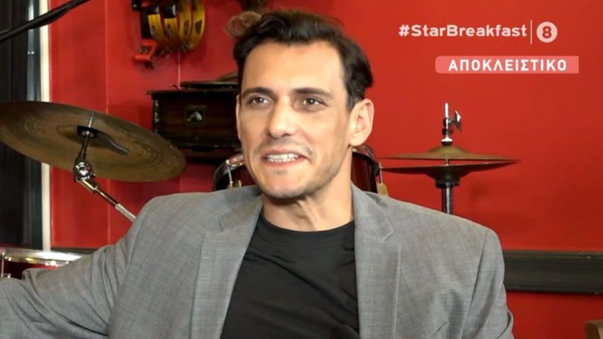 Ο Σταύρος Σβήγκος στην εκπομπή Breakfast at Star