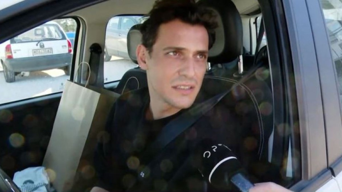 Ο Σταύρος Σβήγκος μιλάει στην κάμερα του "Πρωινό ΣουΣού".