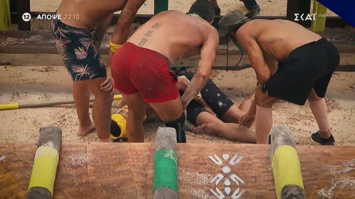Ο τραυματισμός στο αποψινό 8/10 επεισόδιο Survivor