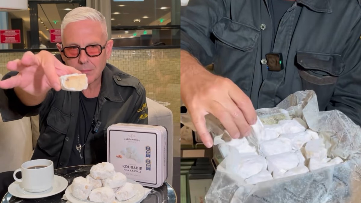 Ο Τάσος Δούσης προτείνει πεντανόστιμους κουραμπιέδες