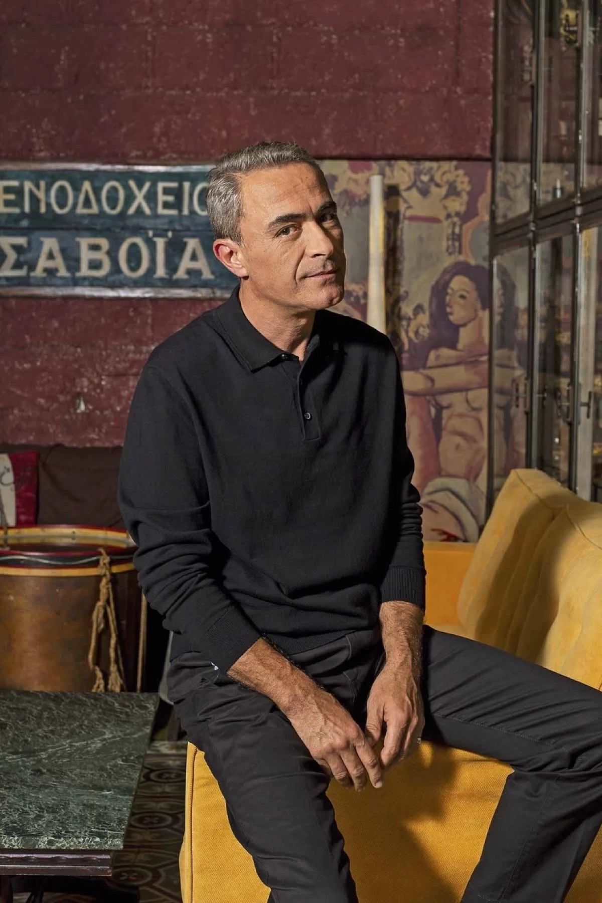 Ο Θανάσης Κουρλαμπάς που θα κάνει τον Κυριάκο στον Άγιο Έρωτα