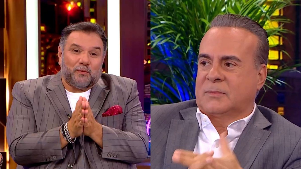Ο Γρηγόρης Αρναούτογλου και ο Φώτης Σεργουλόπουλος στο The 2night show