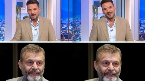 Ο Κώστας Τσουρός και ο Απόστολος Γκλέτσος στο Ακόμα δεν είδες τίποτα