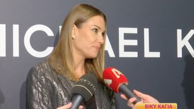 Η Βίκυ Καγιά στην κάμερα του Happy Day