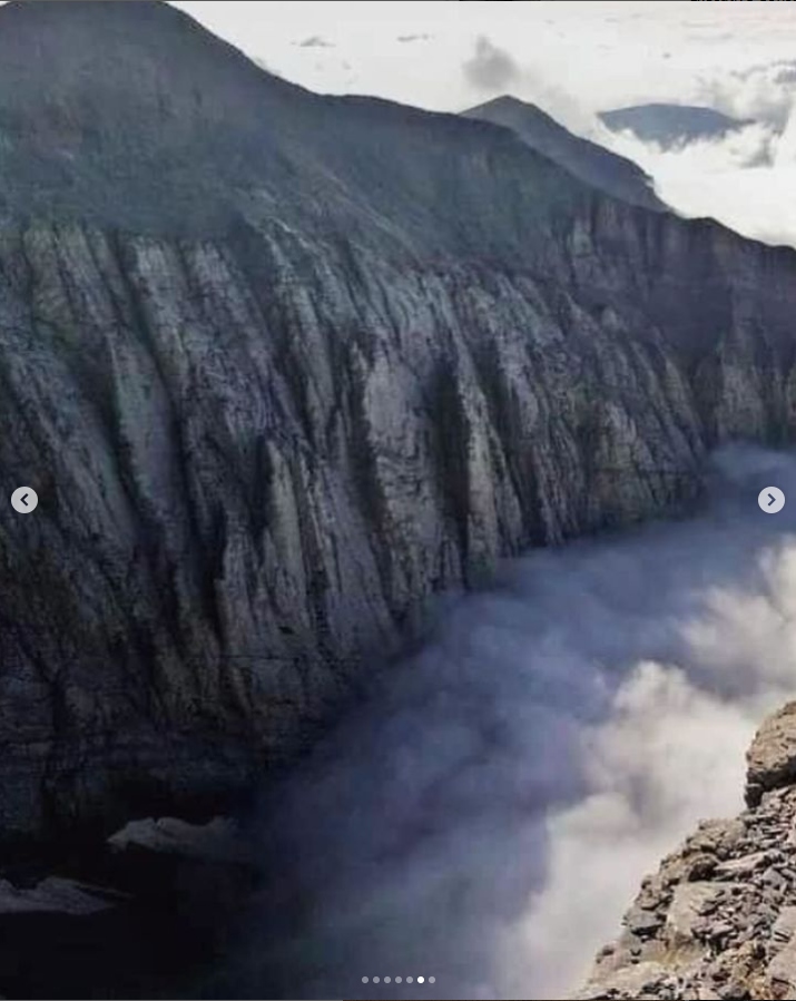 Χαράνδρα στον όλυμπο με ομίχλη