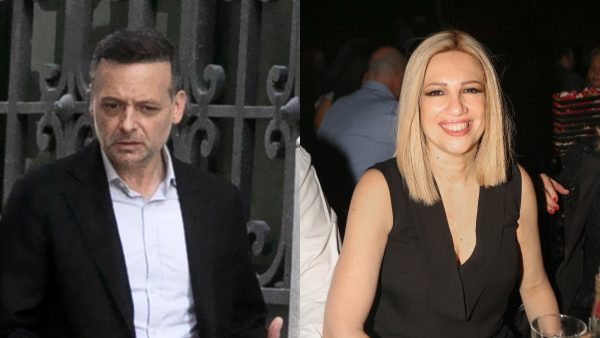 Ο Χάρης Δούκας και η Φώφη Γεννηματά