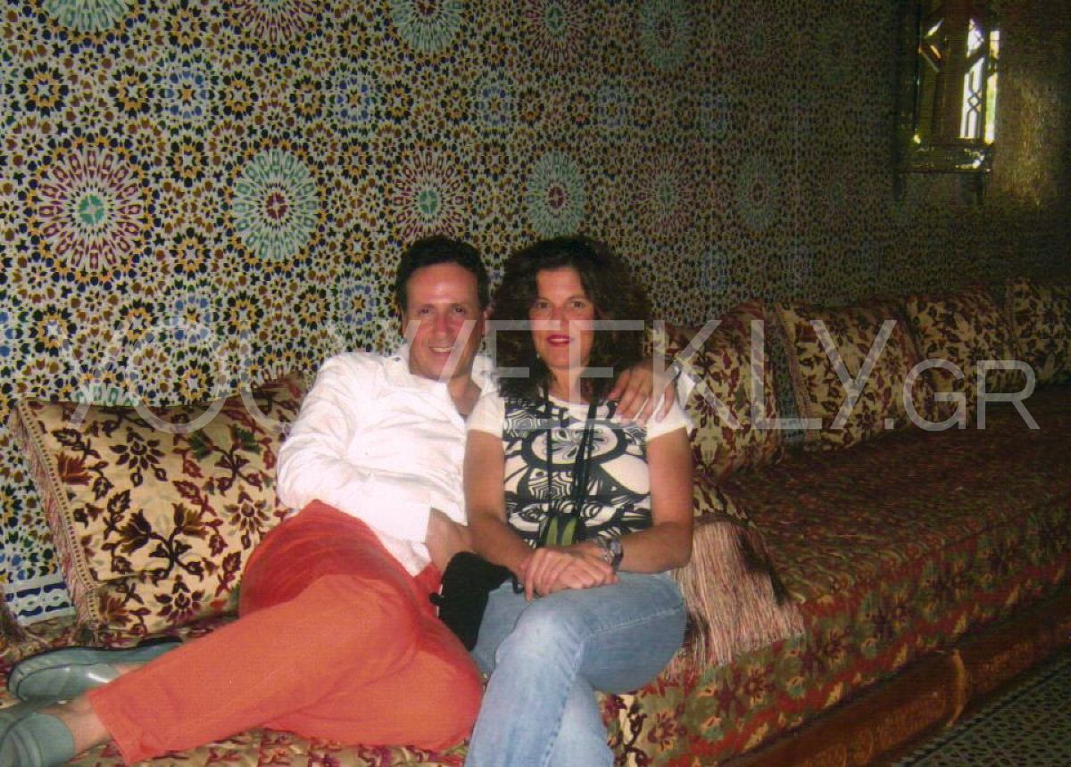 Ο Χάρης Ρώμας στο Μαρακές με φίλους