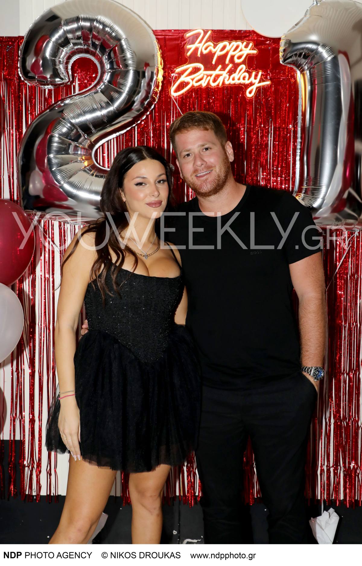 Η Χρύσα Χατζηγεωργίου και ο Τζέιμς Καφετζής