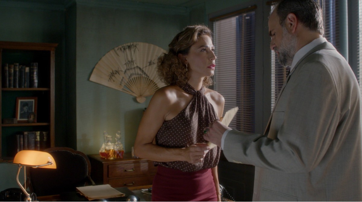 Σκηνή από τον Άγιο Έρωτα με Χριστίνα και Παύλο