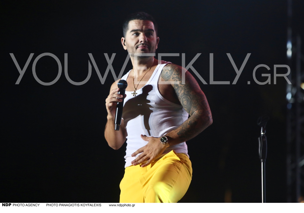 Ο Χρήστος Μάστορας σε συναυλία του