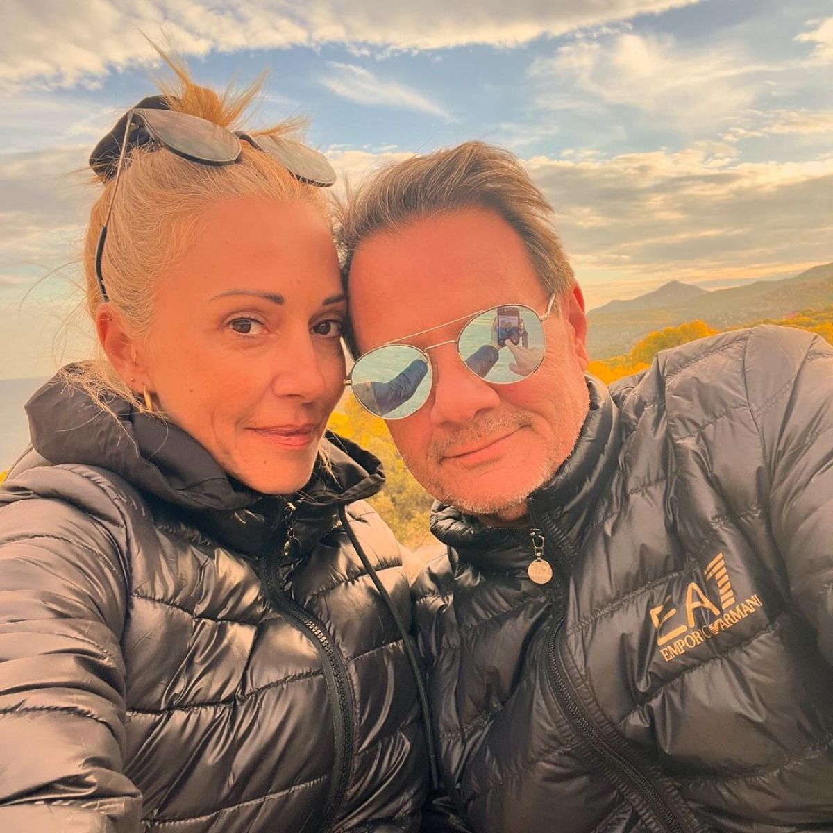 Ο Απόστολος Λύτρας με τη νέα του σύντροφο