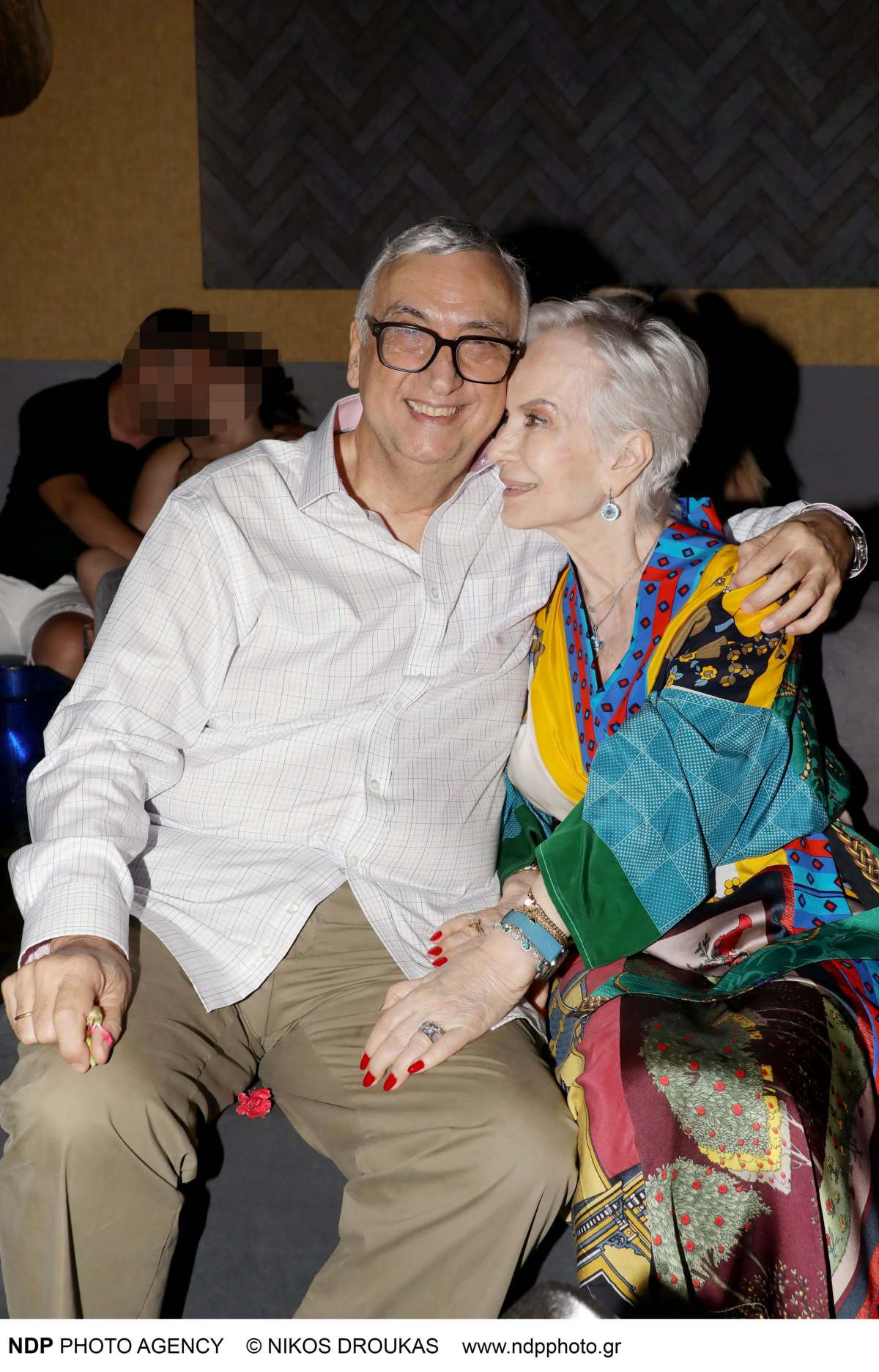 Ο Δημήτρης Σούρας και η Έλενα Μαρούδα