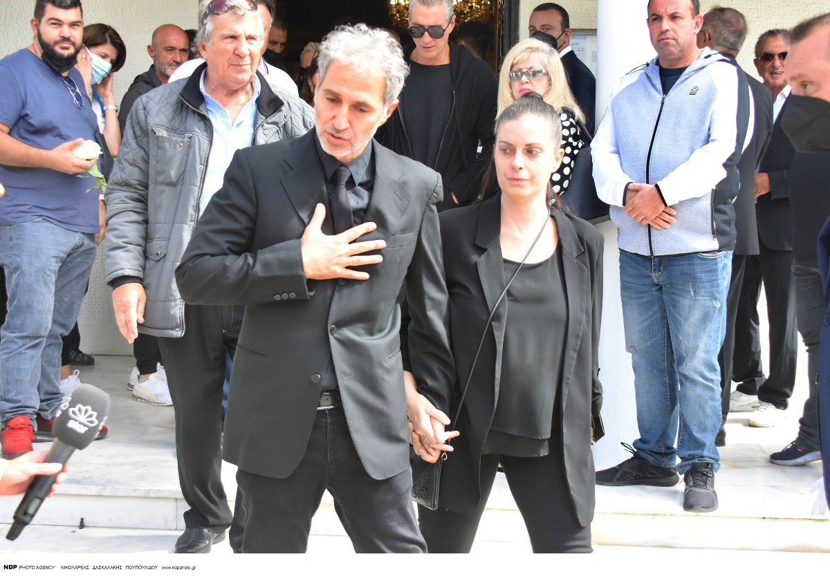 Ο Δημήτρης Κόκοτας με τη σύζυγό του Κατερίνα