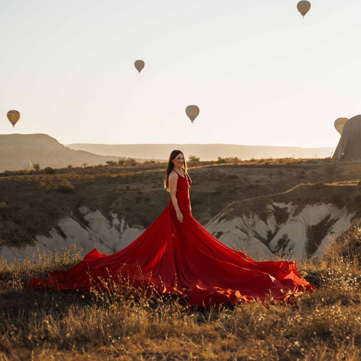 Η Ιωάννα Παλιοσπύρου στην Καππαδοκία