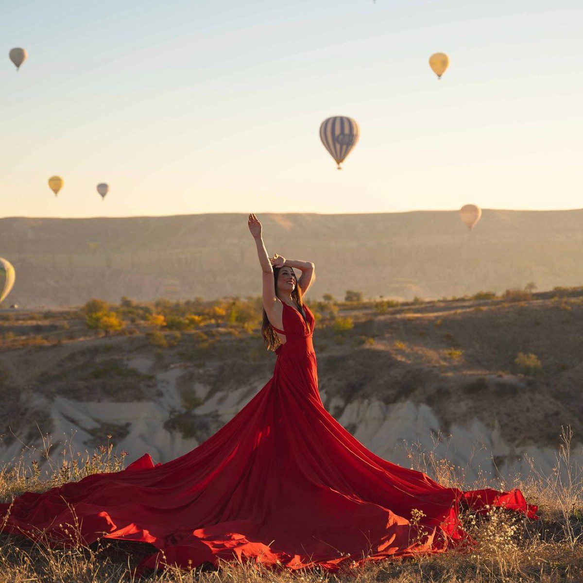 Η Ιωάννα Παλιοσπύρου στην Καππαδοκία