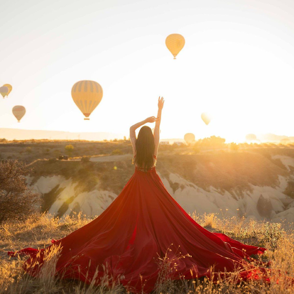 Η Ιωάννα Παλιοσπύρου στην Καππαδοκία