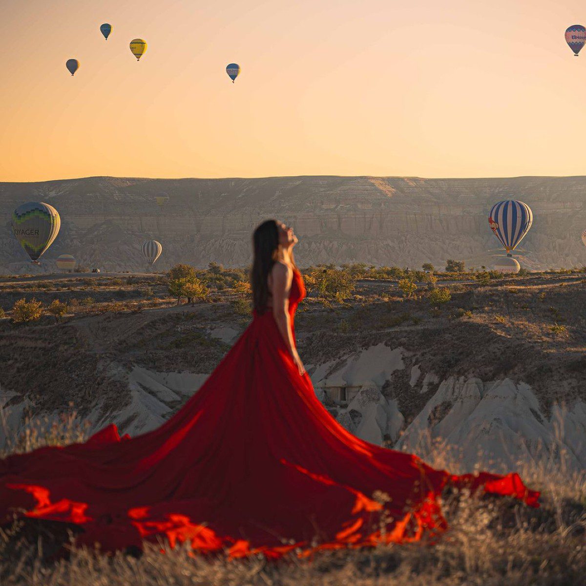 Η Ιωάννα Παλιοσπύρου στην Καππαδοκία