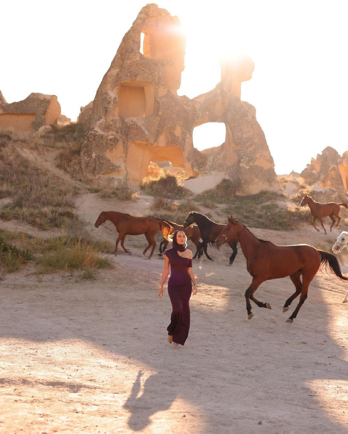 Η Ιωάννα Τούνη στην Καππαδοκία
