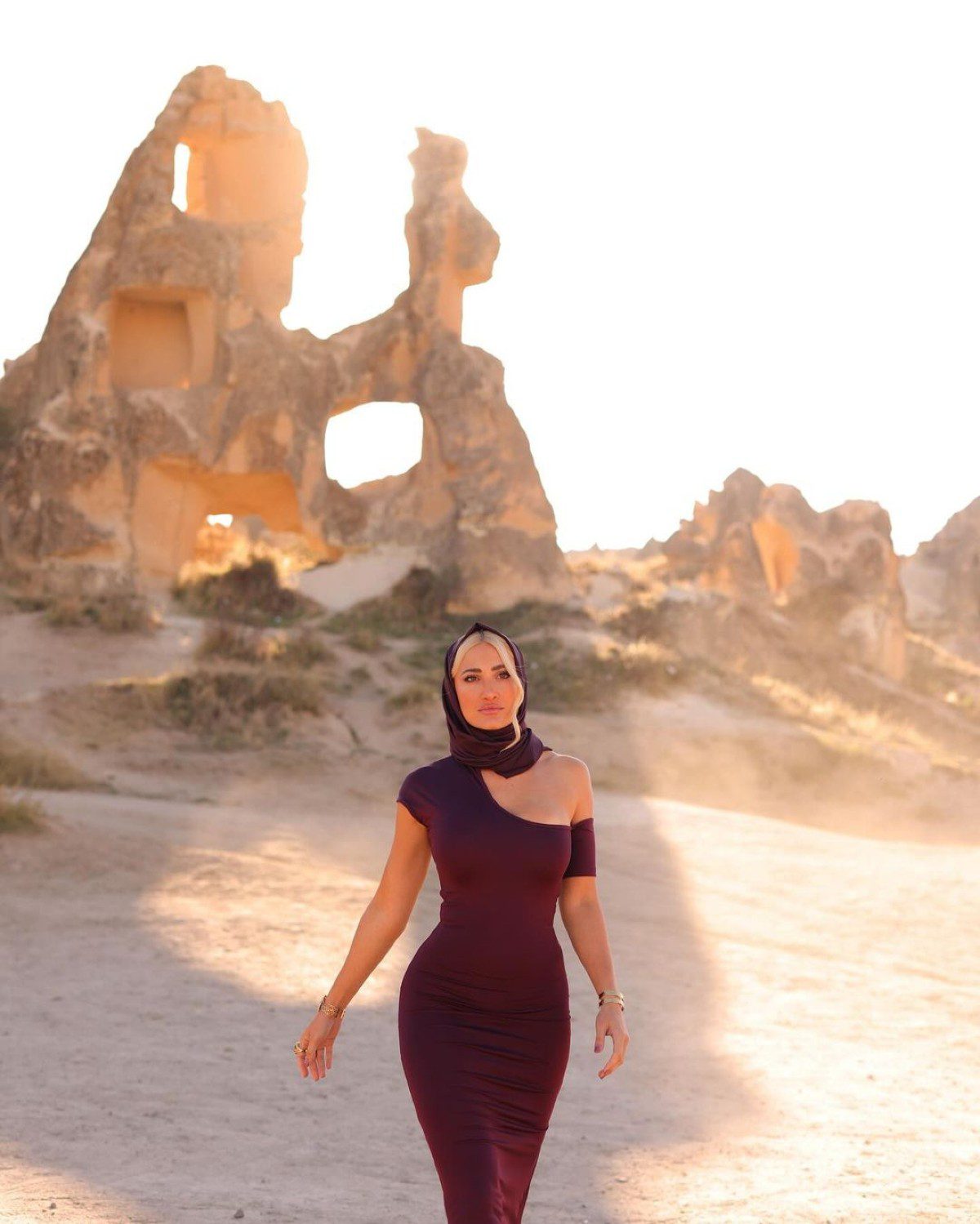 Η Ιωάννα Τούνη στην Καππαδοκία