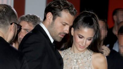 Η Αλεξάνδρα Νίκα και ο Κωνσταντίνος Αργυρός στην απονομή δίσκου