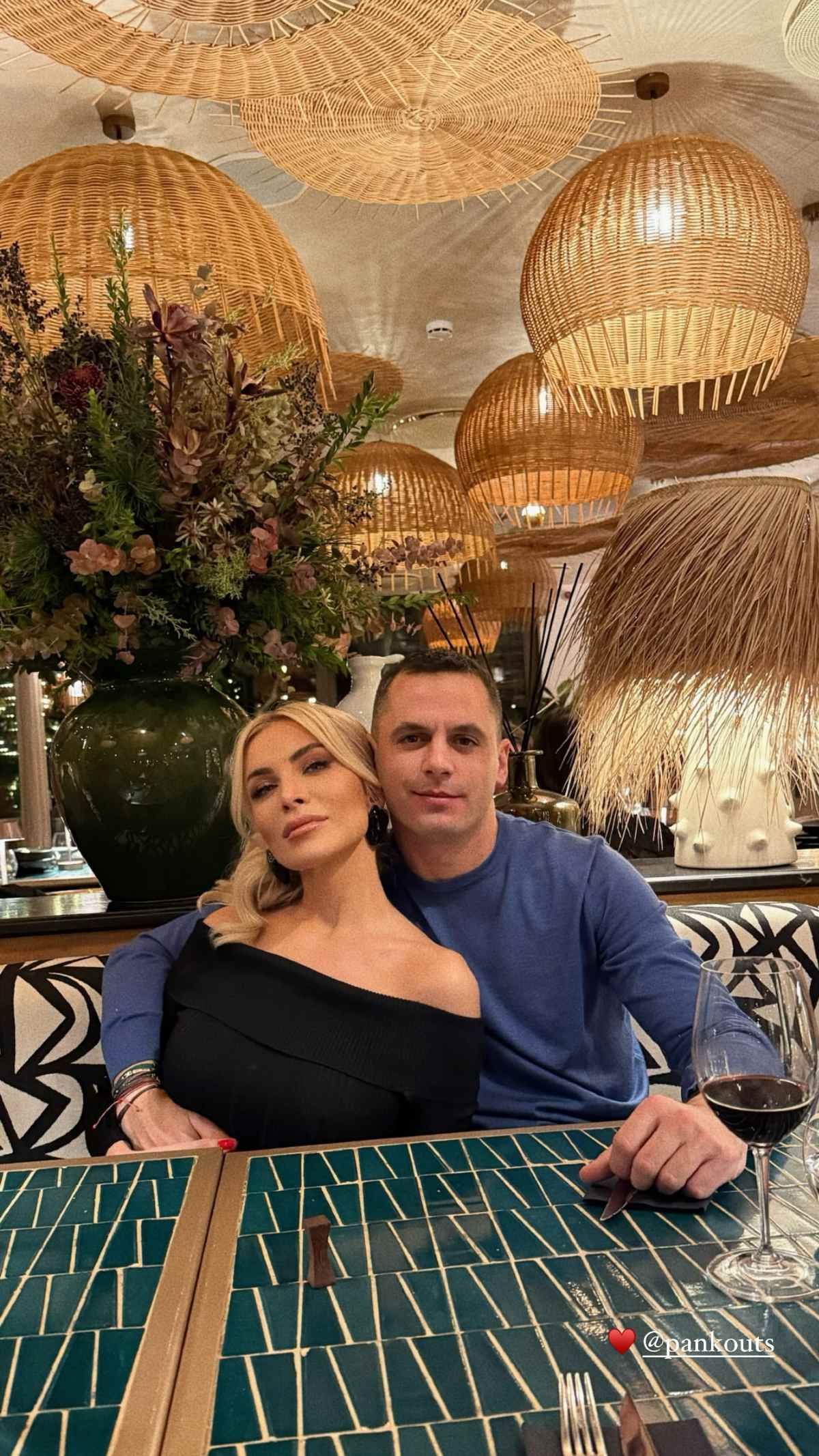 Κατερίνα Καινούργιου: Γιορτάζει την ονομαστική της εορτή με τον σύντροφό της Παναγιώτη Κουτσουμπή