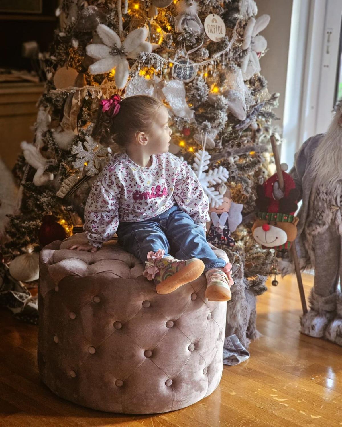 Η Μαντώ Γαστεράτου γιορτάζει τα Χριστούγεννα