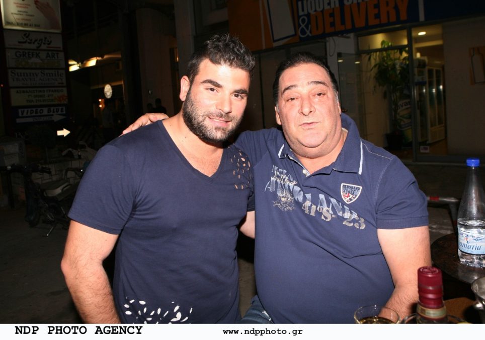 O Παντελής Παντελίδης με τον Βασίλη Καρρά