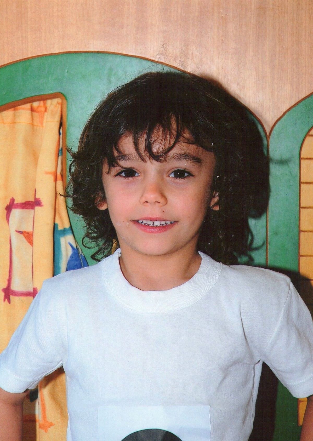 Ο Στέφανος Βλάχος σε παιδική ηλικία