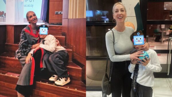 Βανέσσα Αδαμοπούλου – Η απελευθερωτική διαδρομή του μεταπτυχιακού και η συγκινητική παρουσία του γιου της