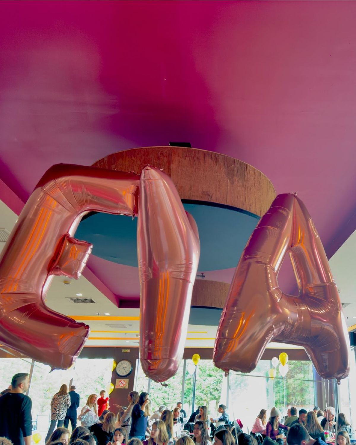 Τα μπαλόνια που ανέβασε η Βάσω Λασκαράκη