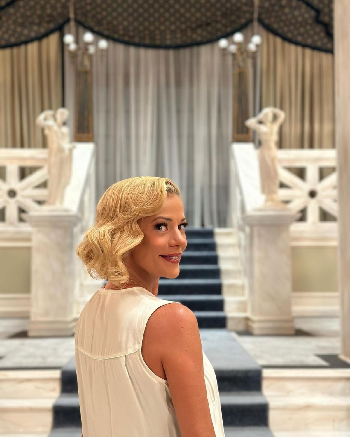 Η Ζέτα Μακρυπούλια στο Grand Hotel