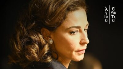 Σκηνή με την Χριστίνα από την σειρά Άγιος Έρωτας του ALPHA