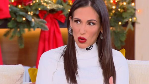 Η Ανθή Βούλγαρη στο πλατό του Buongiorno.