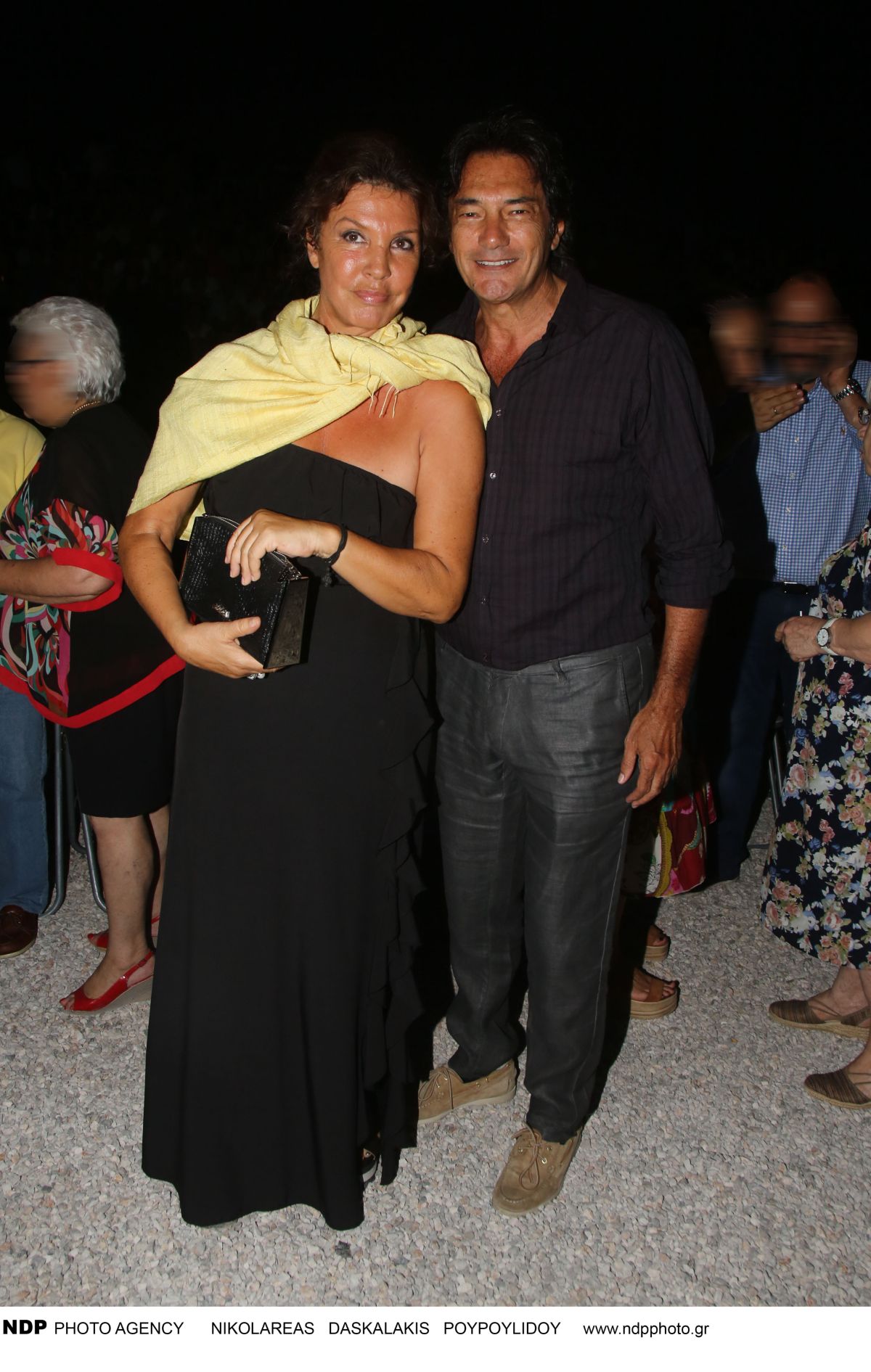 Η Βάνα Μπάρμπα με τον πρώην της Μαουρίτσιο Πάλμουλι