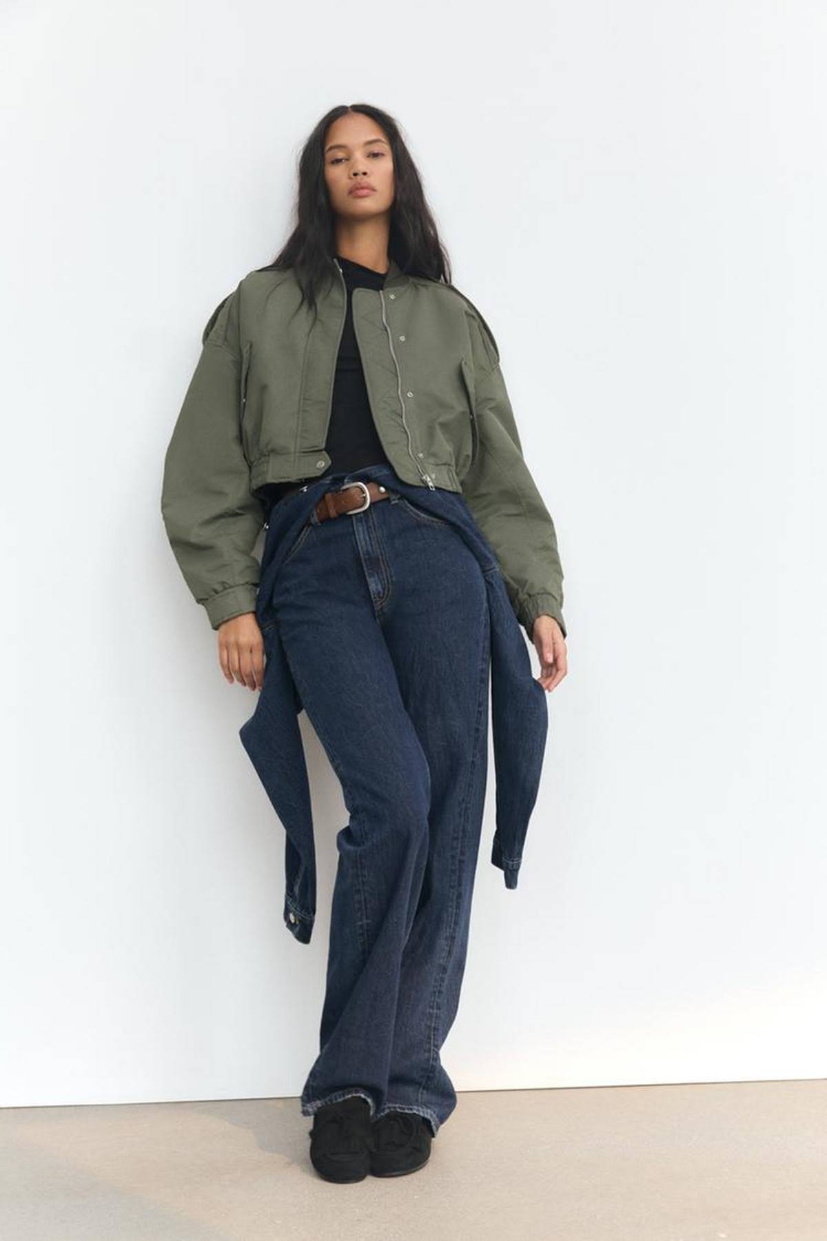 Bomber zara τοπ τάσεις πανωφόρια zara