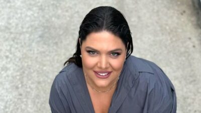 Η Δανάη Μπάρκα σε ανάρτηση της στο Instagram.