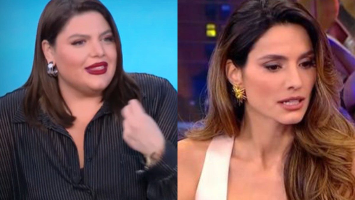 Η Δανάη Μπάρκα και η Ηλιάνα Παπαγεωργίου.