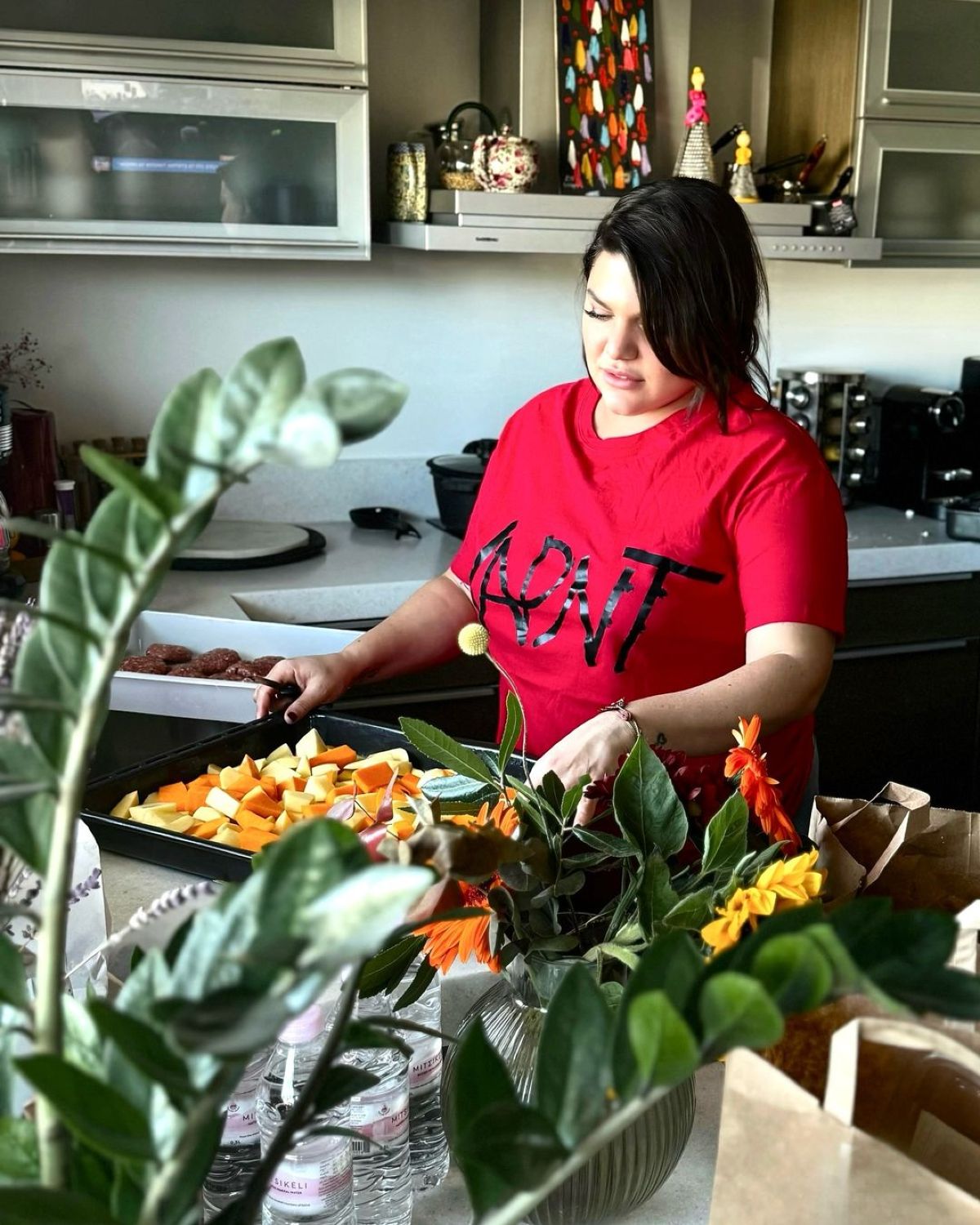 Η ανάρτηση της Δανάης Μπάρκα στο Instagram.